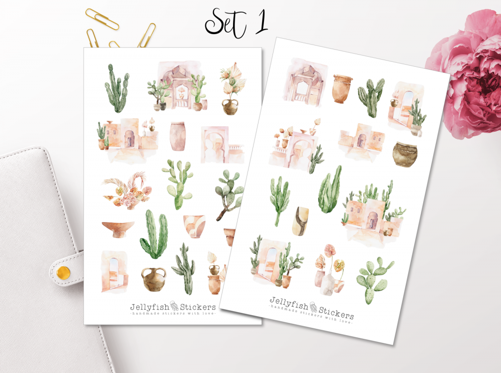 Urlaub Sticker Set